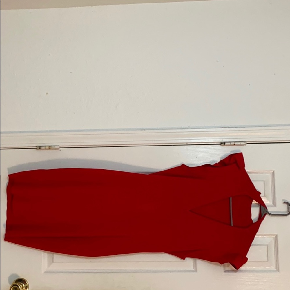 Red dress